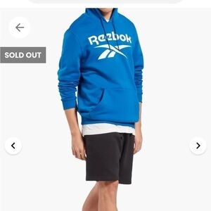 Reebok Men's Bold Blue Hoodie